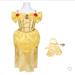Disney Costumes | New Disney Princess Belle Majestic Dress,Gloves And Bracelet Set | Color: Red/Yellow | Size: 3+