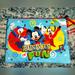 Disney Other | Mickey Mouse Clubhouse Vintage Swimsuit Wetbag Nwt | Color: Blue/Green | Size: Osbb