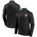 Men's Fanatics Branded Black Oregon Ducks Classic Homefield Quarter-Zip Top