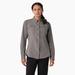 Dickies Women's Cooling Roll-Tab Work Shirt - Graphite Gray Size XL (SLF405)