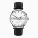Sekonda Sekonda Originals Men's Watch | Silver Case & Black Leather Strap with Silver Dial | 1948
