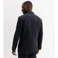 Men's Navy Slim Suit Jacket New Look