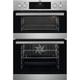 AEG DCB331010M Built In Electric Double Oven - Stainless Steel - A/A Rated