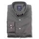 Black Pinpoint Oxford Slim Fit Casual Shirt S Standard