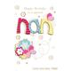 Ling Design Birthday Card - Nan - Special Nan, Large