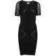 American Retro GEMMA LO women's Dress in Black. Sizes available:UK 10,UK 6