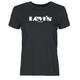 Levis THE PERFECT TEE women's T shirt in Black. Sizes available:S,M,L,XL,XS,XXS