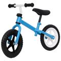 Zosma Steel Framed Children's Balance Bike - Blue 12 inch