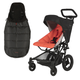 Micralite FastFold Stroller and FREE Footmuff - Black/Flouro