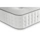 Natural Wool 2000 Pocket Spring Medium Mattress - 4FT6 - White, White