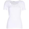 Damart CLASSIC GRADE 3 women's Bodysuits in White. Sizes available:S,M,L,XL,XS