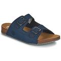 Timberland CASTLE ISLAND SLIDE boys's Children's Mules / Casual Shoes in Blue. Sizes available:3.5 kid,4,5,5.5,6.5