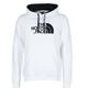 The North Face DREW PEAK PULLOVER HOODIE men's Sweatshirt in White. Sizes available:M,L