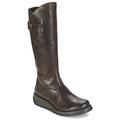 Fly London MOL 2 women's High Boots in Brown. Sizes available:3,4,5,6,7,8