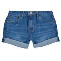 Levis GIRLFRIEND SHORTY SHORT girls's Children's shorts in Blue. Sizes available:3 ans,4 years,5 years
