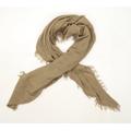 Preworn Womens Brown Knit Scarf