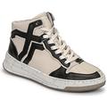 Bronx OLD COSMO women's Shoes (High-top Trainers) in White. Sizes available:3,4,5,6,7,8