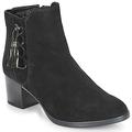 André MISS women's Low Ankle Boots in Black