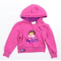 Nickelodeon Girls Pink Pullover Hoodie Size 2-3 Years