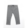 F&F Girls Grey Jogger Trousers Size 9-10 Years