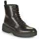 Levis BRIA women's Mid Boots in Black. Sizes available:3,4,5,6,7,8