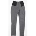 ESMARA Womens Grey Capri Leggings Size 8 L28 in