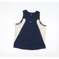 Nike Womens Blue Basic Tank Size L