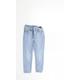 NEXT Girls Blue Cotton Skinny Jeans Size 4 Years Regular