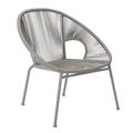 Habitat Nordic Spring Rattan Effect Garden Chair - Grey