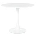 Habitat Tulip 4 Seater Round Dining Table - White