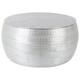 Habitat Sona Round Coffee Table - Silver