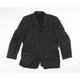 Pierre Cardin Mens Black Jacket Suit Jacket Size 40