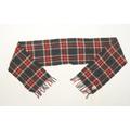 Boden Unisex Grey Plaid Knit Scarf Size Regular