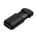 Verbatim 8GB Black Pinstripe USB Drive