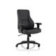 Winsor Black Leather Chair No Headrest - EX000212