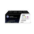 HP 410X 3-pack HY Cyan/Magenta/Yellow Toner Cartridges (CF252XM)