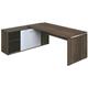 Rectangular Office Desks - Mokka Executive Rectangular Desks With Support Return