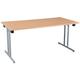 Meeting Room Tables - Karbon Rectangular Folding Tables 1200W in Beech - Delivery