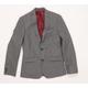 Marks and Spencer Mens Grey Striped Rayon Jacket Suit Jacket Size 34