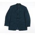 Marks and Spencer Mens Green Jacket Suit Jacket Size 40