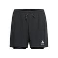 Odlo 2in1 Essential 5in Running Shorts Men - Black, Size XXL