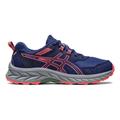 ASICS Pre-Venture 9 GS Trail Running Shoe Kids - Blue, Coral, Size 4.5