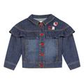 Catimini VALENTIN girls's Children's jacket in Blue. Sizes available:6 years,7 years,8 years,10 years,12 years