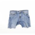 Gap Womens Blue Denim Cut-Off Shorts Size 8