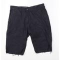 H&M Mens Blue Bermuda Shorts Size 30