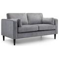 Julian Bowen Hayward Fabric 2 Seater Sofa - Grey