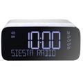 Pure Siesta Rise DAB+/FM Bedside Alarm Clock - White