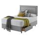 Silentnight Toulouse Kingsize 2 Drawer Divan Set - Grey