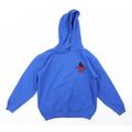 Fruit of the Loom Boys Blue Pullover Jumper Size 12-13 Years