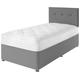 Argos Home Dalham Memory Grey Divan - Single